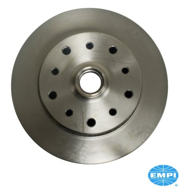 Brake disc, front, double drilled, 5x130 and 5x4 3/4"