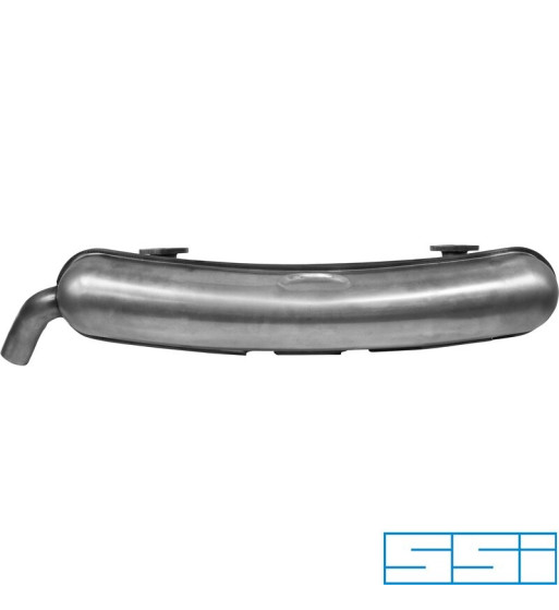 Exhaust rear, with one Ø60 mm tail pipe. Made of stainless steel. With TÜV/EEC approval Exhaust rear, with one Ø60 mm tail pipe. Made of stainless steel. With TÜV/EEC approval