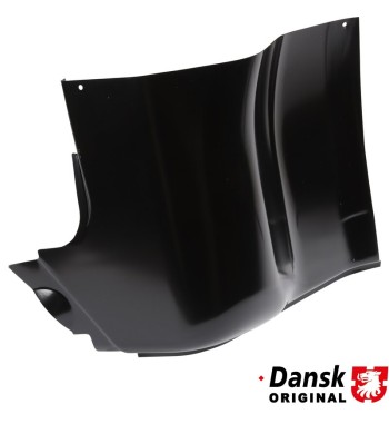 Wheel housing repair section, front, rear part, lower, right