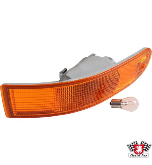 Indicator, front, yellow, left Indicator, front, yellow, left