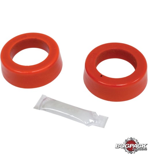 Bushing set for spring plate, smooth, urethane, outer diameter 1 7/8", 2 pieces, Bugpack Bushing set for spring plate, smooth, urethane, outer diameter 1 7/8", 2 pieces, Bugpack