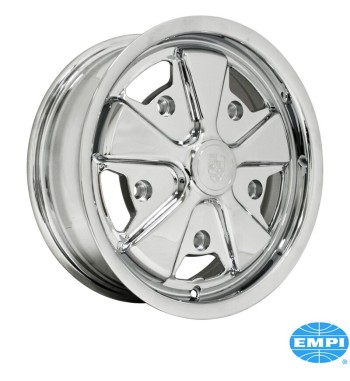 Alu wheel, 911, chrome, 5.5x15", 5x205, 4" back spacing