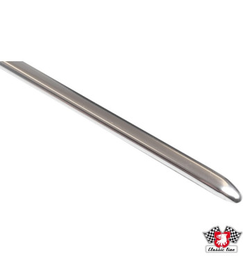 Listwa progowa 9 mm, polerowane aluminium, niemiecka jakość OE 
