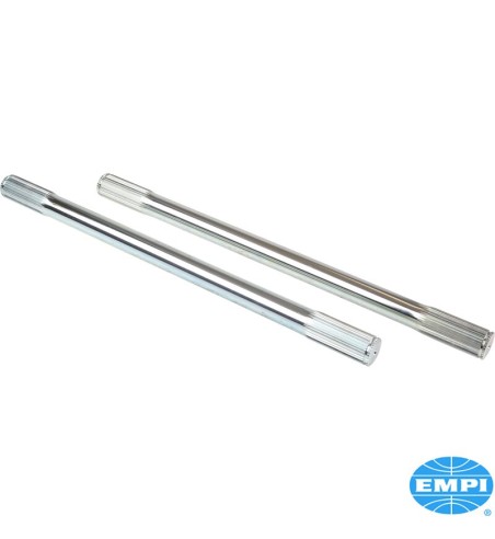 Race axle shaft set, 4340 chromoly, 445 mm, 33 splines, 2 pieces. For I.R.S.