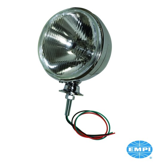 Headlight, 7" round (178 mm), H4, 12V, 55/60W Headlight, 7" round (178 mm), H4, 12V, 55/60W