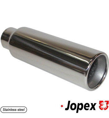 Rura wydechowa, Sport, Ø 42 mm wewnątrz. Wykonana z polerowanej stali nierdzewnej 8120700300