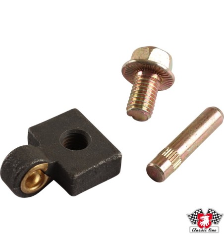 Door hinge half