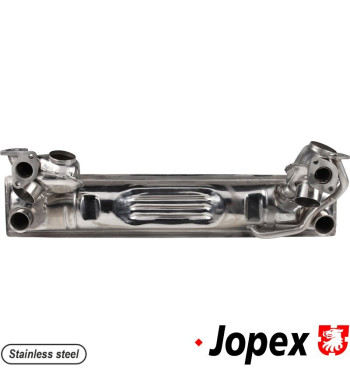 Exhaust rear. Made of stainless steel. With TÜV/EEC approval