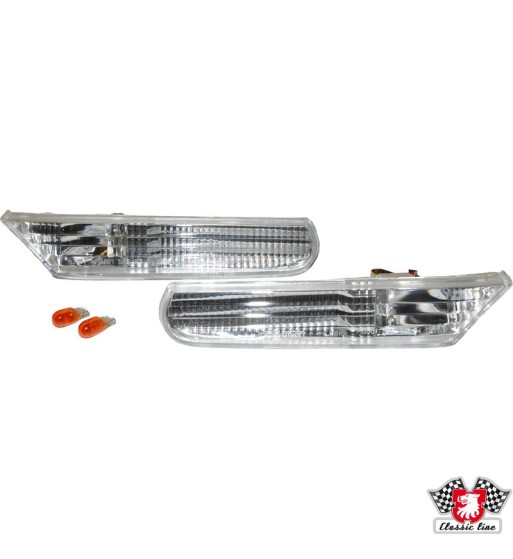 Side marker lamp set, clear, E-marked Side marker lamp set, clear, E-marked