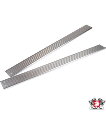 Zestaw nakładek na progi drzwi, aluminium, wczesna wersja, 2 sztuki
