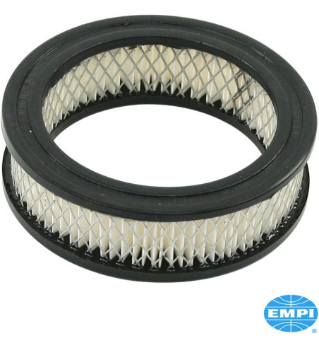 Air filter element, paper, round, 1 1/2" high