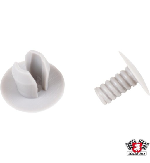Clip, light grey Clip, light grey