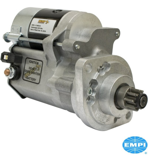 Rozrusznik z redukcją biegów, 1,0 kW, 12 V, skrzynia biegów typu 091, redukcja biegów 4,4, nowa, WOSP
Rozrusznik z redukcją biegów, 1,0 kW, 12 V, skrzynia biegów typu 091, redukcja biegów 4,4, nowa, WOSP