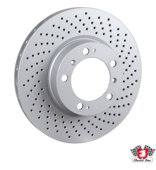 Brake disc, front, ventilated, right, 318x28 mm, coated Brake disc, front, ventilated, right, 318x28 mm, coated