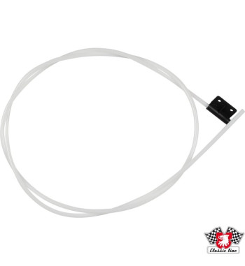 Tube for bonnet cable, hard nylon, 1770 mm
