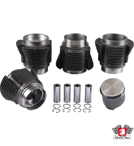 Zestaw tłoków i cylindrów, średnica otworu 77,0 mm, skok 64,0 mm, góra 90 mm, dół
Zestaw tłoków i cylindrów, średnica otworu 77,0 mm, skok 64,0 mm, góra 90 mm, dół