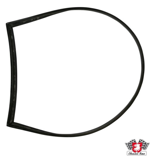 Seal for quarter window, outer, left Seal for quarter window, outer, left