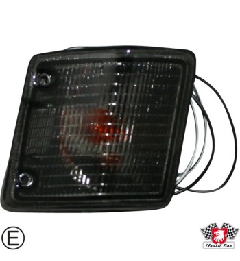 Indicator, front, smoked, with E-mark, right