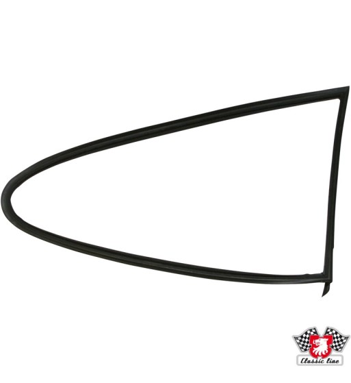 Seal for quarter window, outer, left Seal for quarter window, outer, left