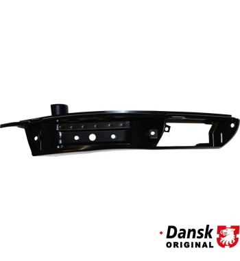 Frame for indicator light, metal, front, left
