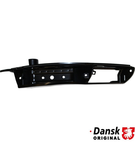Frame for indicator light, metal, front, left