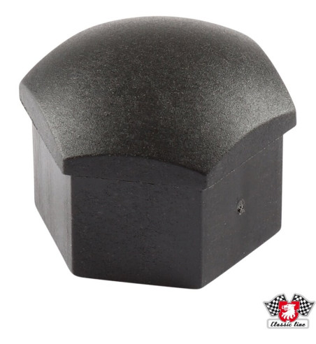 Cap for wheel bolt, black