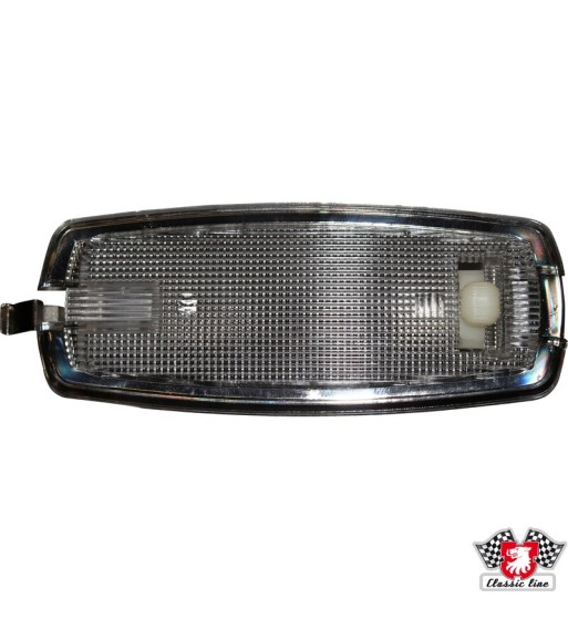 Interior light with chrome frame Interior light with chrome frame