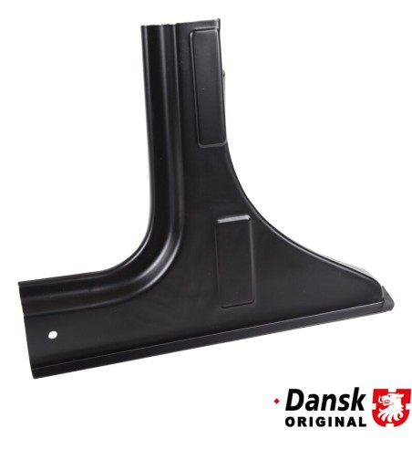 Repair panel for boot floor plate at VIN