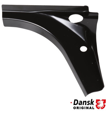 Fuel tank support corner plate, right