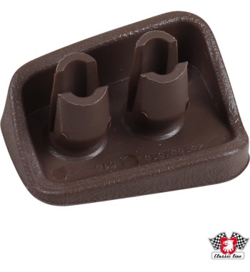 Plastikowa podkładka pod uchwyt, górny, brązowy