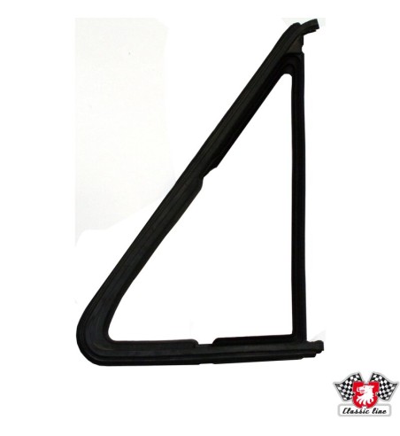 Vent window seal, left. For models without moulding