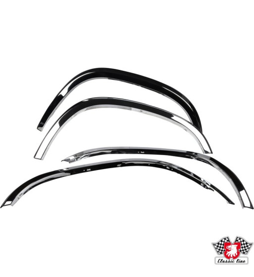 Flaring, wing, chromed Flaring, wing, chromed