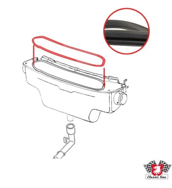 Seal between fan box and bonnet