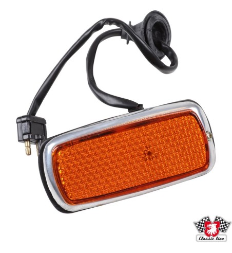 Side marker lamp, front, left, yellow