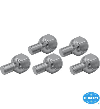 Zestaw śrub do felg stalowych, M12x1,5, 15 mm długości, 5 sztuk
