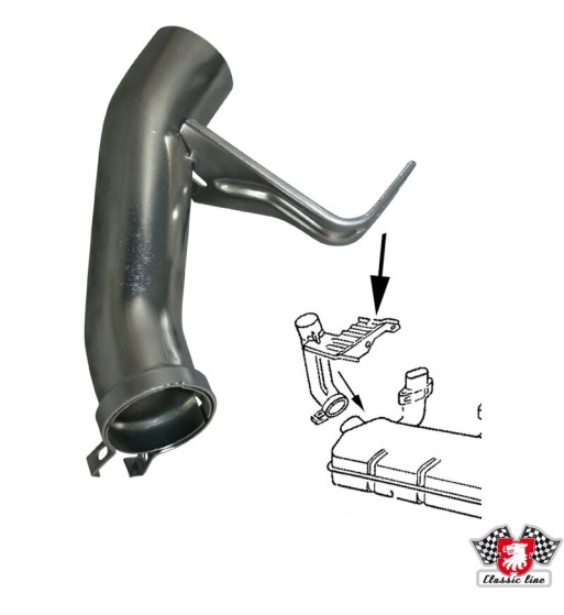 Bracket for heating tube, right Bracket for heating tube, right