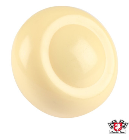 Gałka dżwigni zmiany biegów, 10 mm, kość słoniowa, wzór OEM

