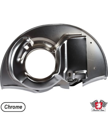Fan shroud with air ducts and "Doghouse", chrome