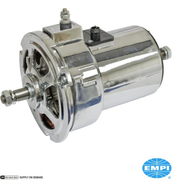 Alternator, 90 Amp, chrom
